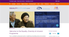 Desktop Screenshot of equalityscotland.com